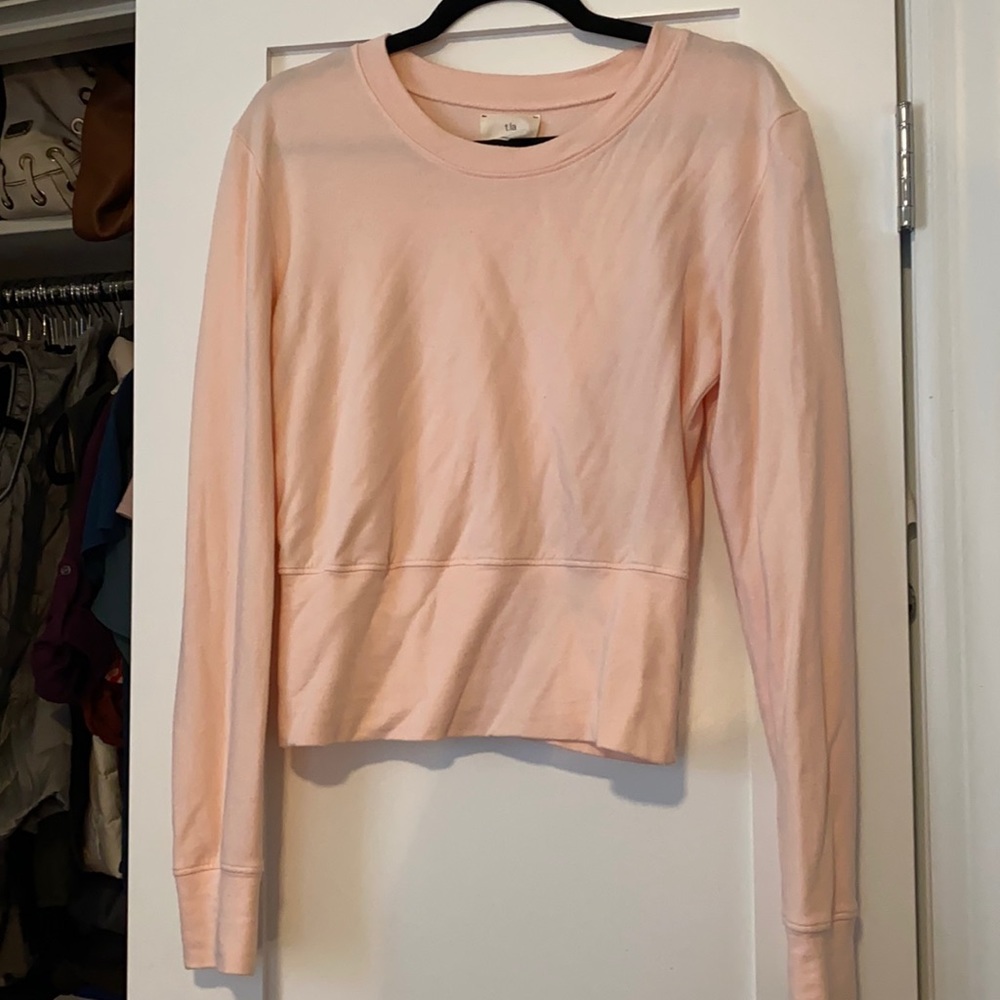 Pink sweater